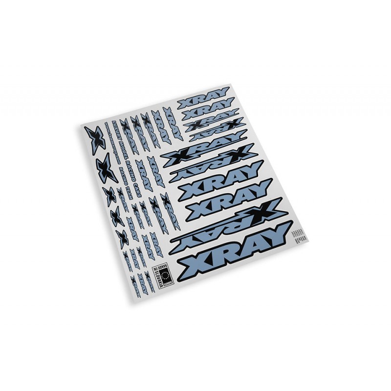 397312 Xray Sticker For Body - Metalic Silver