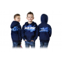 395601M Xray Junior Sweater Hooded With Zipper - Blue (M)
