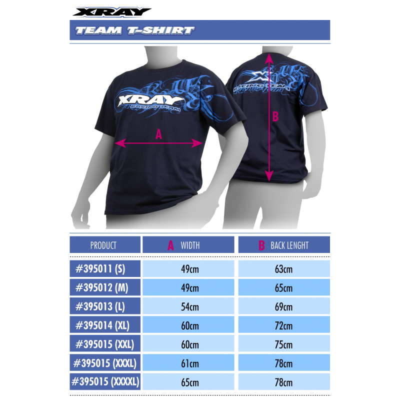 395011 Xray Team T-Shirt (S)