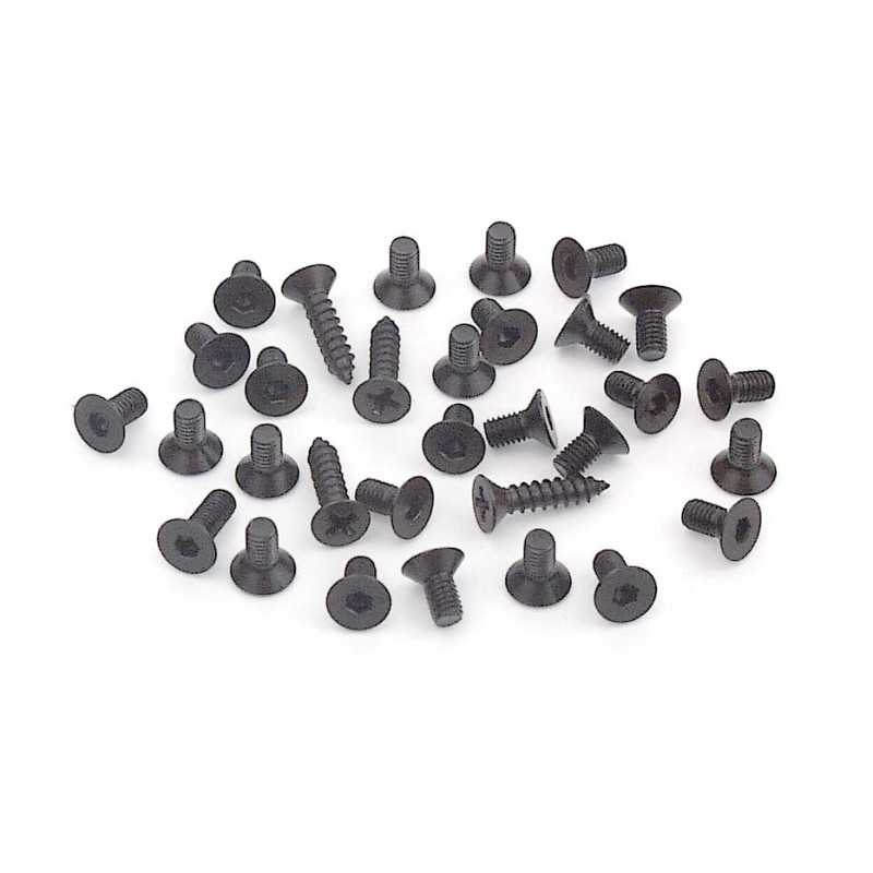 309322 Black Hex And Phillips Screw Set For T1  (31)