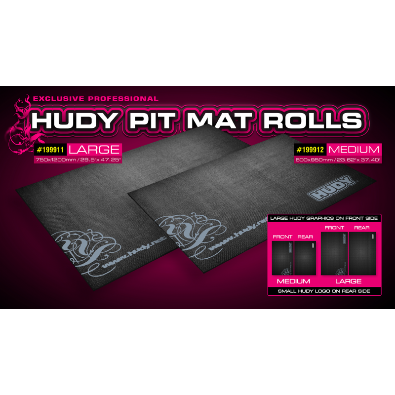 199912 Hudy Pit Mat Roll 600X950mm