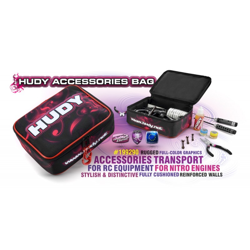 199290 Hudy Hard Case - 235X190X75mm - Accessories / Engine Bag
