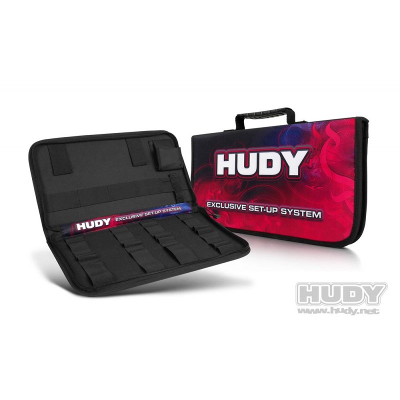 199220 Hudy Set-Up Bag For 1/10 Tc Cars - Exclusive Edition - Custom Name