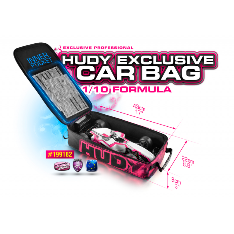 199182 Hudy Car Bag - 1/10 Formula