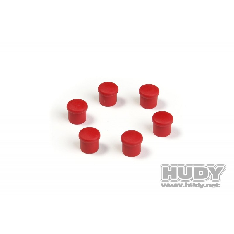 195054-R Cap For 14mm Handle - Red (6)