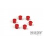 195054-R Cap For 14mm Handle - Red (6)