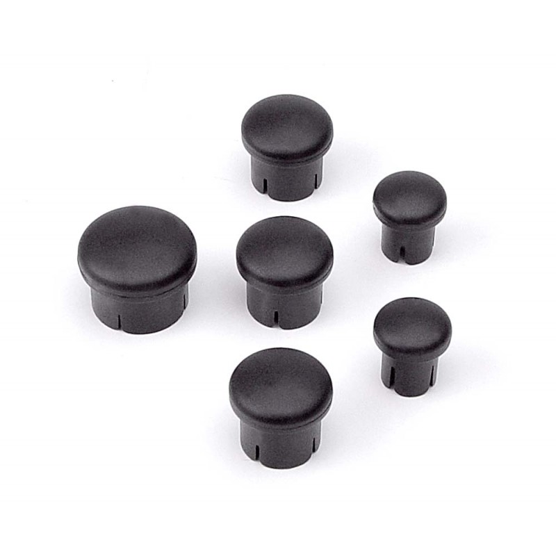 195000 Plastic Cap For Handle ( Set -  3+2+1) Black