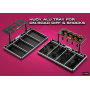 109800 Hudy Alu Tray For On-Road Diff & Shocks