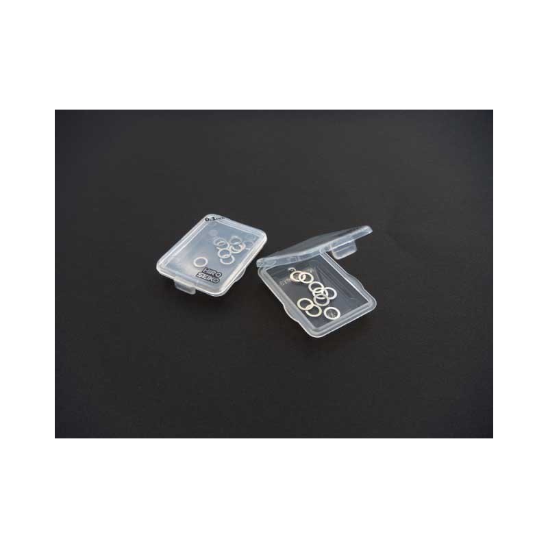 –4mm Shim Set (2 Types / 10pcs. Each) With Parts Box